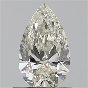 Picture of 0.50 Carats, Pear I Color, VVS2 Clarity and Certified by GIA