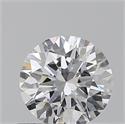 0.46 quilates, Redondo Ideal, Color D, claridad VVS2 y certificado por GIA