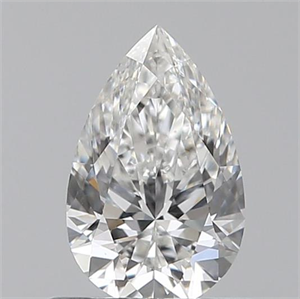 Picture of 0.52 Carats, Pear F Color, VS2 Clarity and Certified by GIA