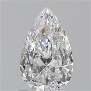 Picture of 0.60 Carats, Pear D Color, VVS1 Clarity and Certified by GIA
