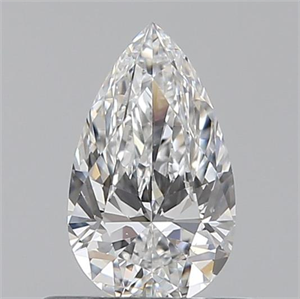 Picture of 0.50 Carats, Pear E Color, VS2 Clarity and Certified by GIA