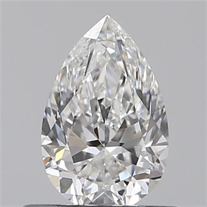 Picture of 0.50 Carats, Pear F Color, VS1 Clarity and Certified by GIA