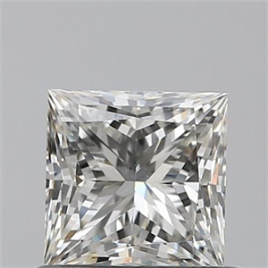 Foto 0.70 quilates, Princesa , Color J, claridad SI1 y certificado por GIA de