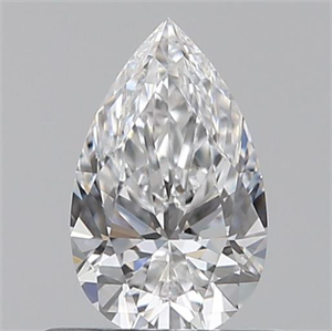 Picture of 0.50 Carats, Pear D Color, IF Clarity and Certified by GIA