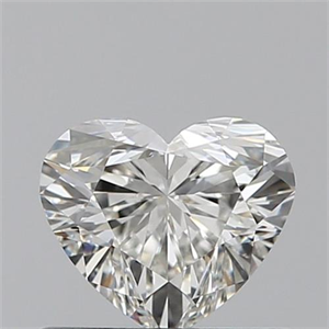 Picture of 0.50 Carats, Heart I Color, VVS1 Clarity and Certified by GIA