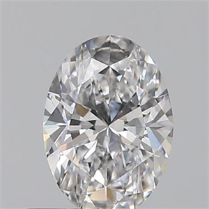 Picture of 0.40 Carats, Oval D Color, VS1 Clarity and Certified by GIA