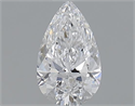 0.50 Carats, Pear D Color, VVS2 Clarity and Certified by GIA