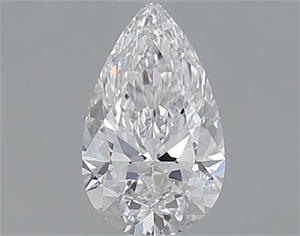 Picture of 0.50 Carats, Pear D Color, VVS2 Clarity and Certified by GIA
