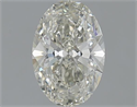 1.03 quilates, Ovalado , Color K, claridad VVS2 y certificado por GIA