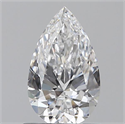 0.70 Carats, Pear D Color, VS1 Clarity and Certified by GIA