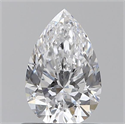 0.70 Carats, Pear D Color, VS2 Clarity and Certified by GIA