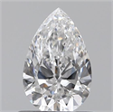 0.60 Carats, Pear D Color, VS1 Clarity and Certified by GIA