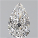 0.50 Carats, Pear F Color, VS1 Clarity and Certified by GIA