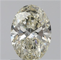 0.70 Carats, Oval K Color, VS1 Clarity and Certified by GIA