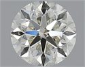 1.00 Carats, Round with Very Good Cut, J Color, VS1 Clarity and Certified by GIA
