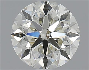 Picture of 1.00 Carats, Round with Very Good Cut, J Color, VS1 Clarity and Certified by GIA
