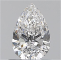 0.50 Carats, Pear E Color, VVS1 Clarity and Certified by GIA