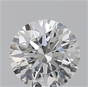 0.71 Carats, Round with Excellent Cut, F Color, SI1 Clarity and Certified by GIA