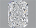 2.01 Carats, Radiant E Color, VS2 Clarity and Certified by GIA