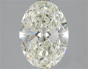 Picture of 2.51 Carats, Oval K Color, VVS2 Clarity and Certified by IGI