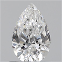 0.60 Carats, Pear D Color, VS1 Clarity and Certified by GIA