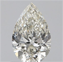 0.60 Carats, Pear J Color, VS1 Clarity and Certified by GIA