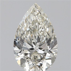 Picture of 0.60 Carats, Pear J Color, VS1 Clarity and Certified by GIA