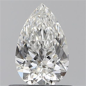Picture of 0.50 Carats, Pear G Color, VS2 Clarity and Certified by GIA