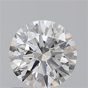 Picture of 0.70 Carats, Round with Excellent Cut, D Color, VS2 Clarity and Certified by GIA