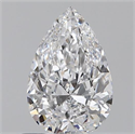 0.60 Carats, Pear D Color, VVS1 Clarity and Certified by GIA