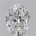 0.90 Carats, Oval E Color, SI2 Clarity and Certified by GIA