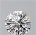 0.55 quilates, Redondo Ideal, Color D, claridad IF y certificado por GIA