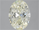 3.01 Carats, Oval M Color, IF Clarity and Certified by IGI