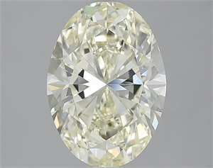 Picture of 3.01 Carats, Oval M Color, IF Clarity and Certified by IGI