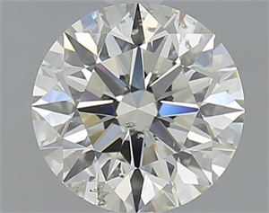 Picture of 1.42 Carats, Round with Excellent Cut, M Color, SI2 Clarity and Certified by GIA