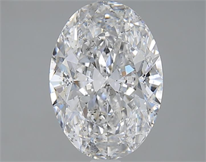 Picture of 2.01 Carats, Oval D Color, SI2 Clarity and Certified by GIA