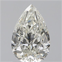 0.90 Carats, Pear J Color, SI1 Clarity and Certified by GIA