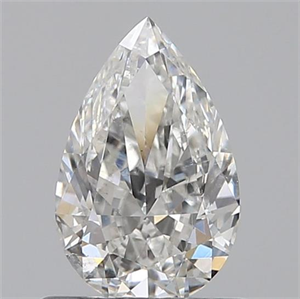 Picture of 0.60 Carats, Pear H Color, SI2 Clarity and Certified by GIA