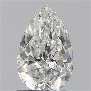 Picture of 0.90 Carats, Pear G Color, SI1 Clarity and Certified by GIA