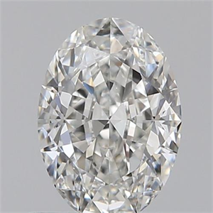 Picture of 0.60 Carats, Oval G Color, SI1 Clarity and Certified by GIA