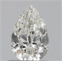 0.53 Carats, Pear H Color, VVS1 Clarity and Certified by GIA