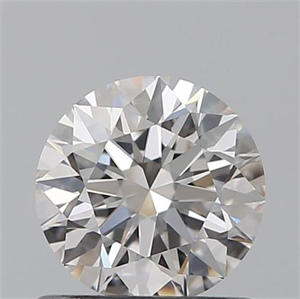 Picture of 0.70 Carats, Round with Excellent Cut, H Color, IF Clarity and Certified by GIA