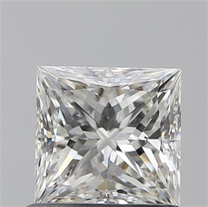Picture of 0.81 Carats, Princess I Color, SI1 Clarity and Certified by GIA