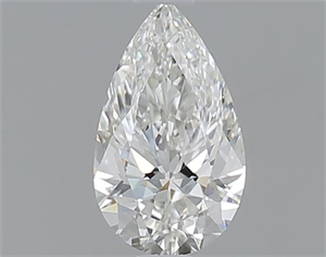 Picture of 0.57 Carats, Pear G Color, VS2 Clarity and Certified by GIA