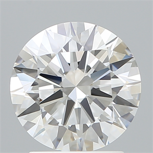 Picture of Lab Created Diamond 2.01 Carats, Round with Ideal Cut, E Color, VVS1 Clarity and Certified by IGI