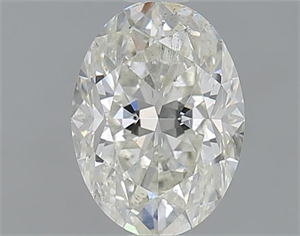 Picture of 1.01 Carats, Oval K Color, SI2 Clarity and Certified by GIA