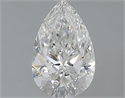 1.01 Carats, Pear H Color, SI2 Clarity and Certified by GIA