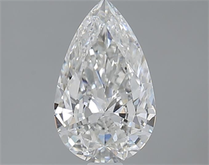 Picture of 1.01 Carats, Pear F Color, SI2 Clarity and Certified by GIA