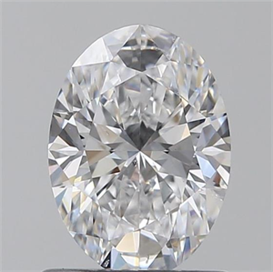 Picture of 0.80 Carats, Oval D Color, SI1 Clarity and Certified by GIA