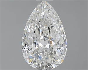 Picture of 1.00 Carats, Pear G Color, SI2 Clarity and Certified by GIA